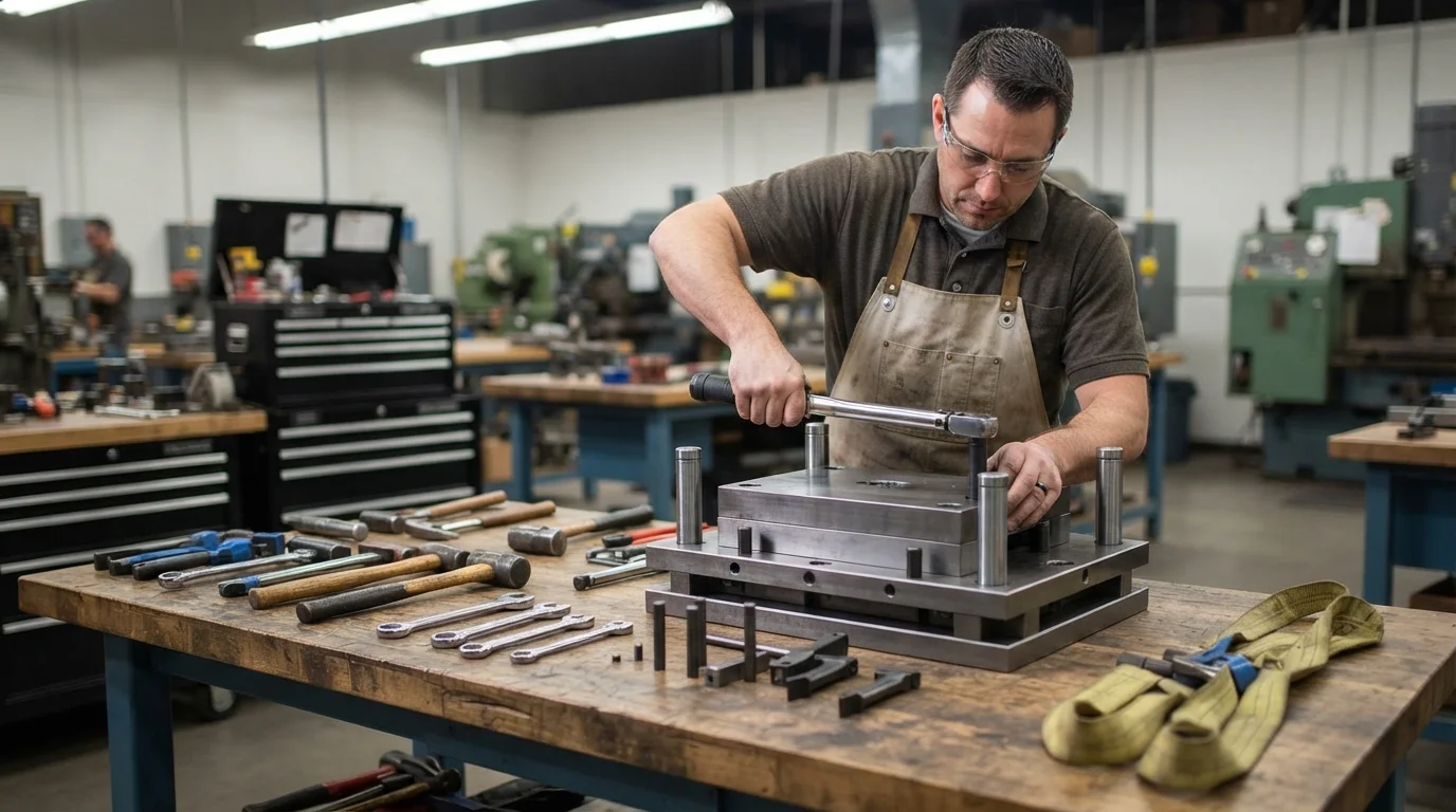 Assembling modular mold frame