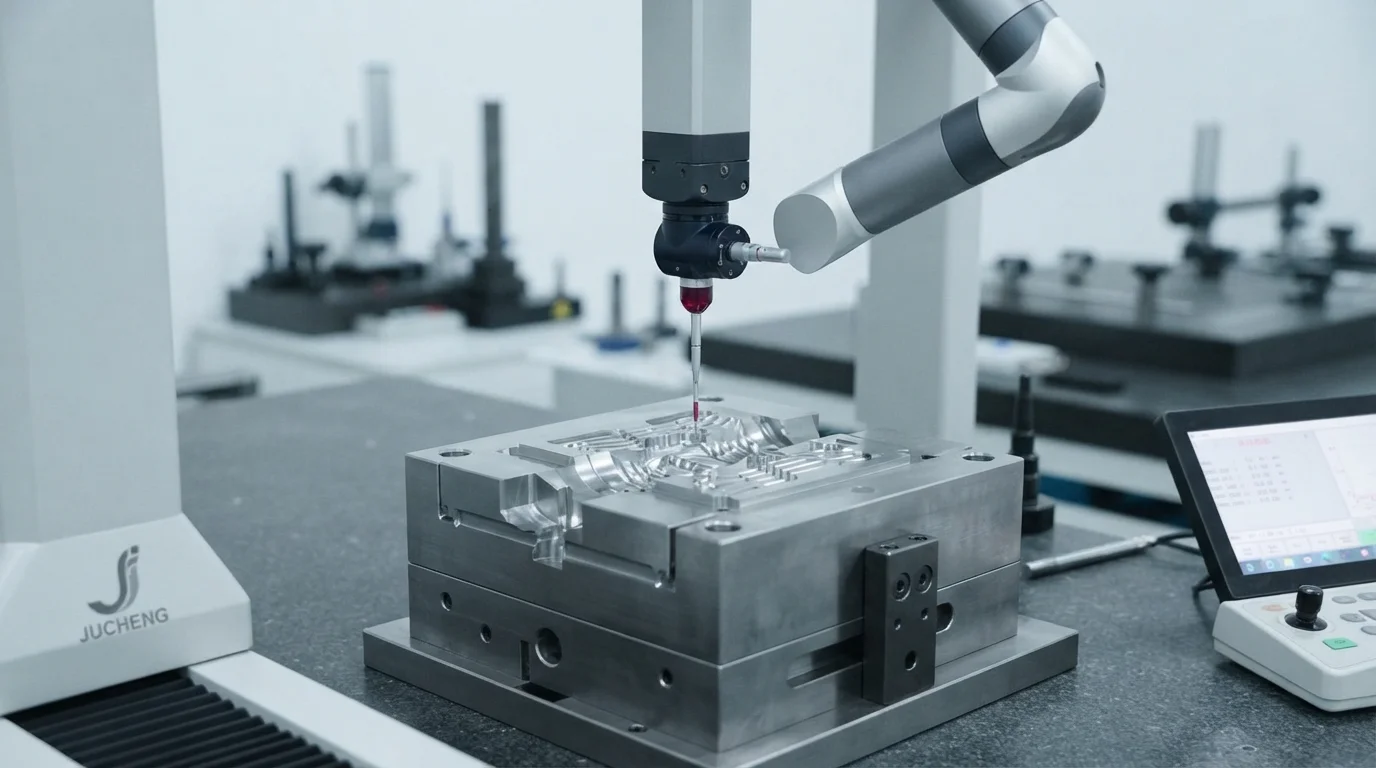 CMM inspecting soft steel core