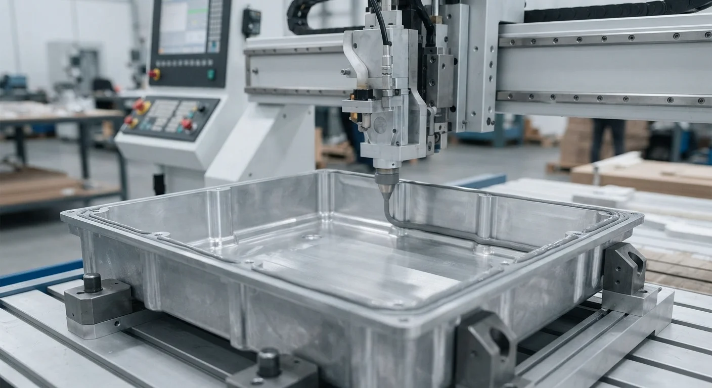 CNC liquid gasketing machine dispensing