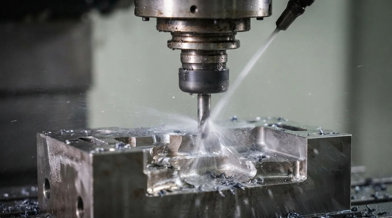 CNC milling bridge tooling core