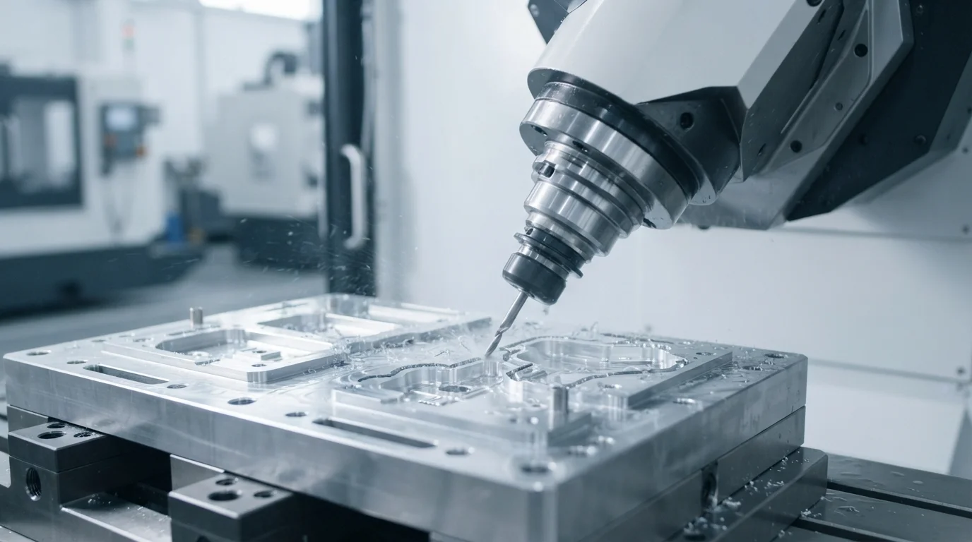 CNC milling rapid tooling plate