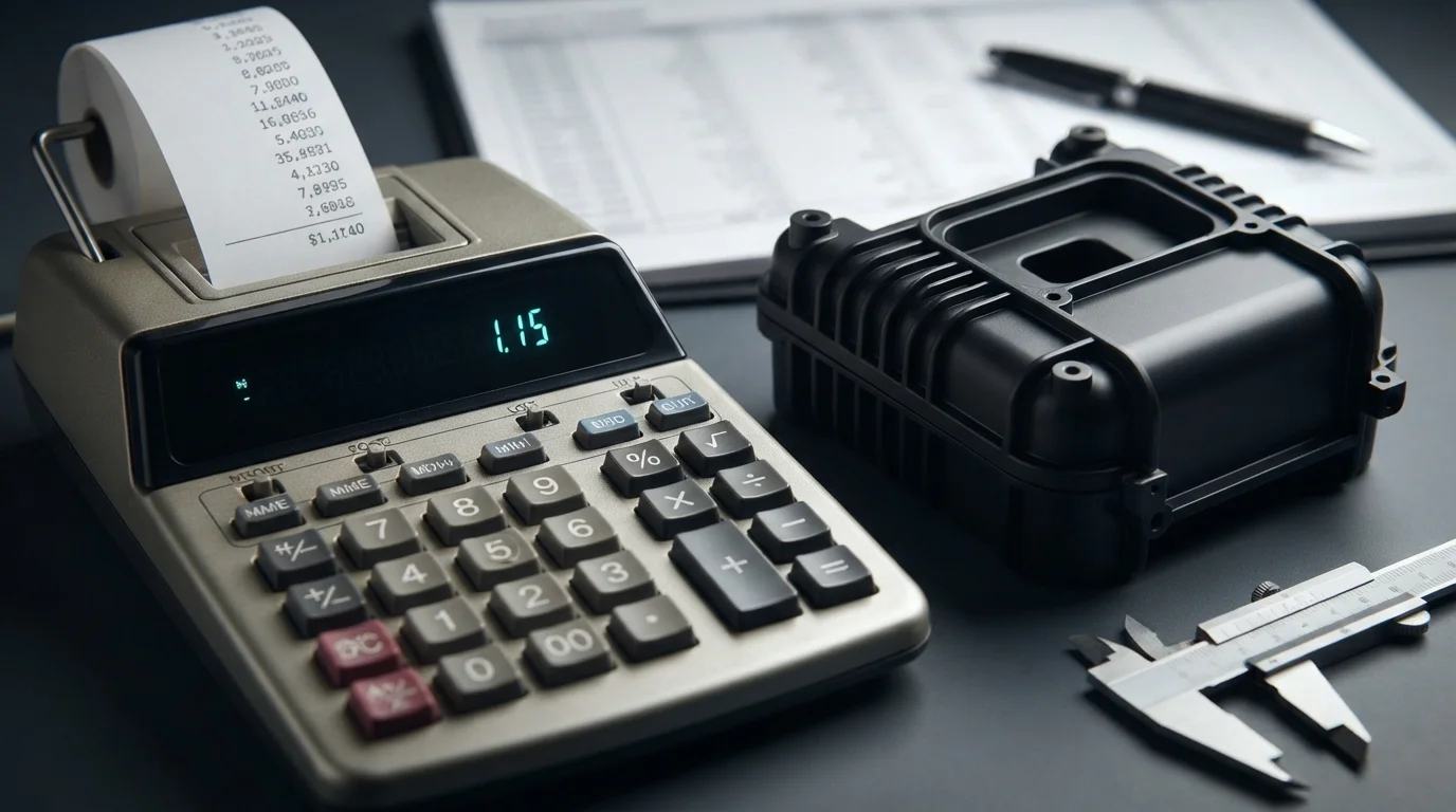 Calculator tallying unit cost curves