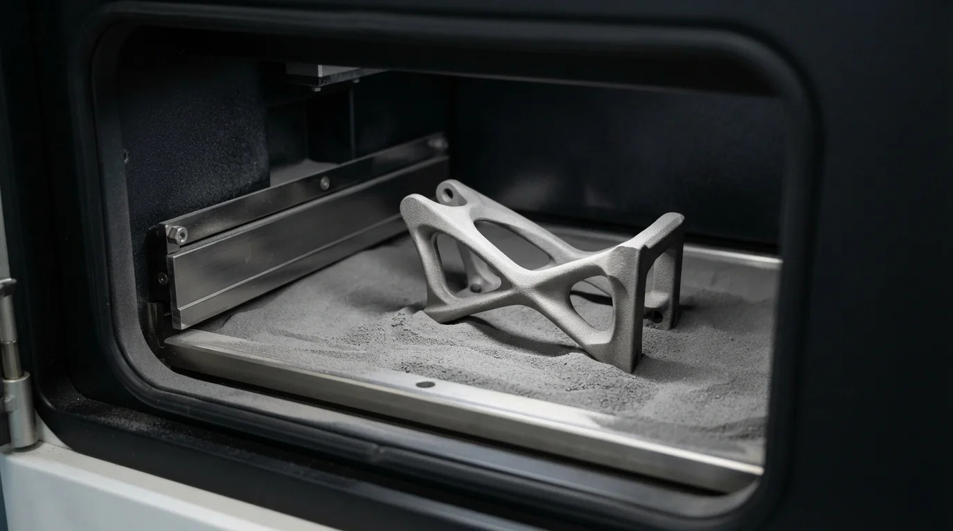 DMLS titanium satellite bracket