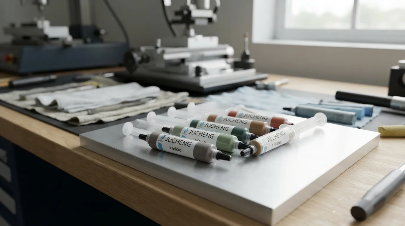 Diamond polishing paste syringes