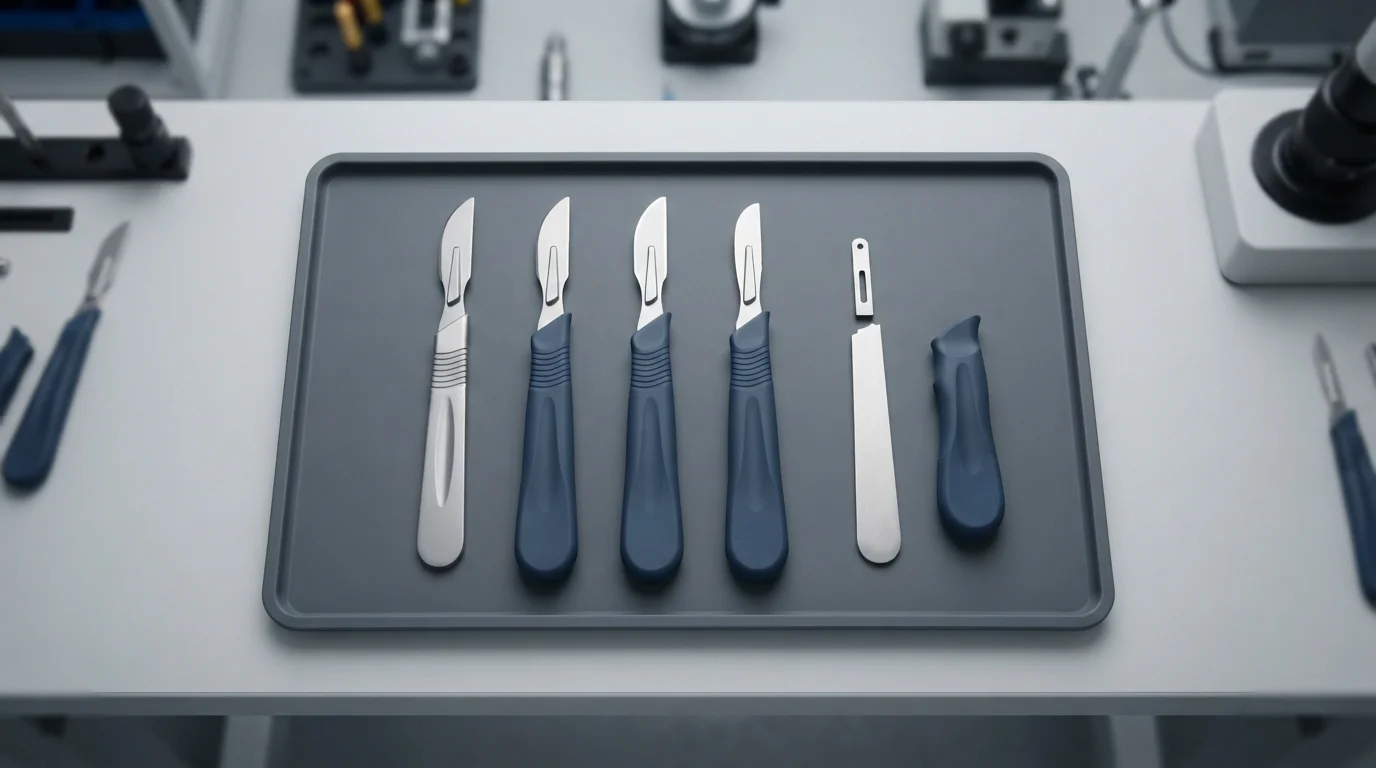 Ergonomic surgical handles with grips