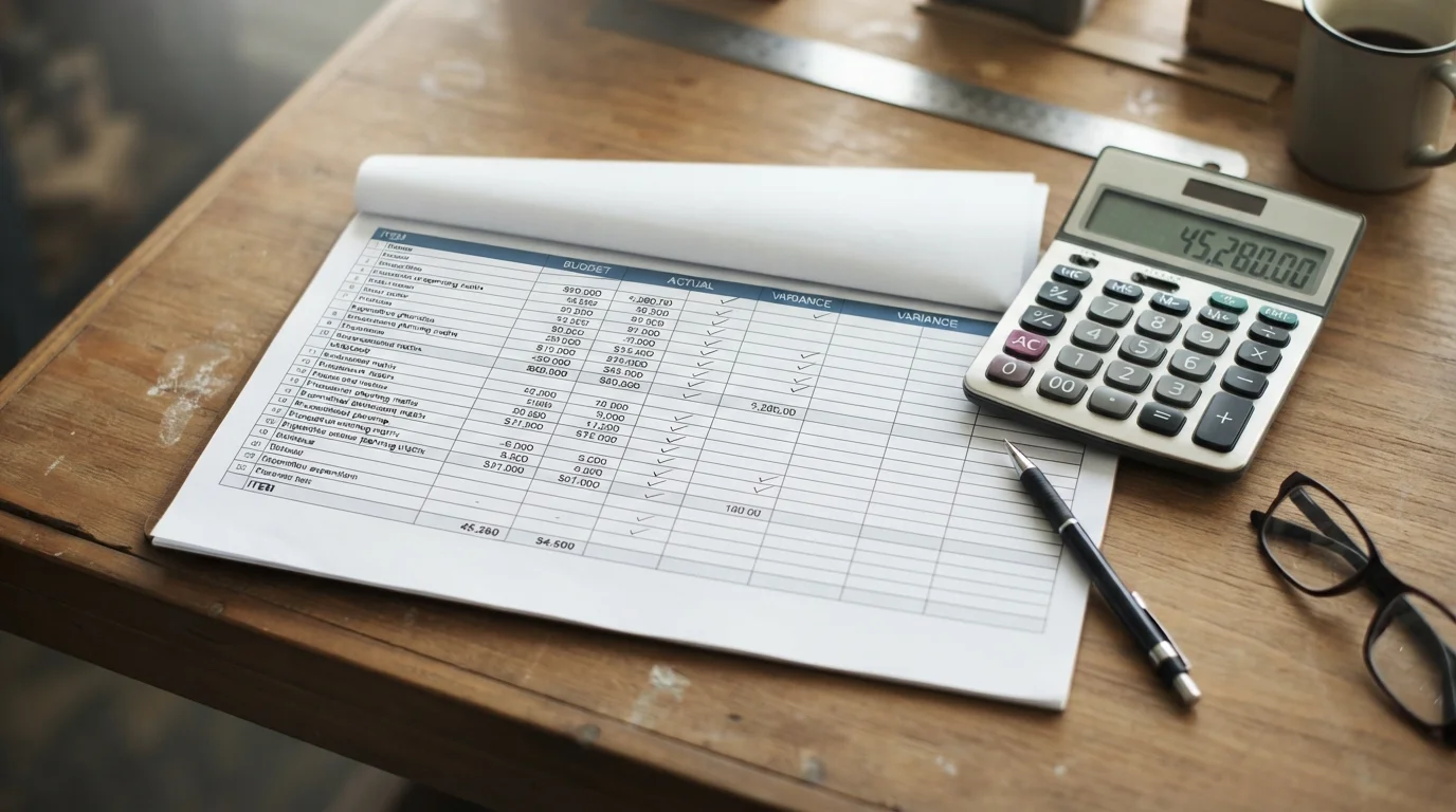 Financial expenditure planning matrix