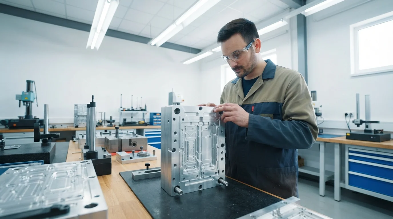 Inspecting aluminum rapid mold core