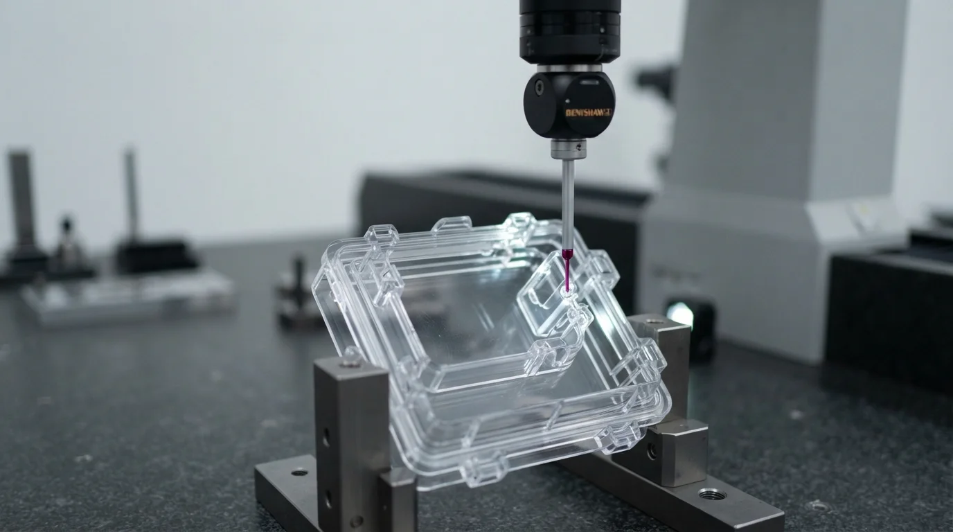 Inspecting medical component dimensions