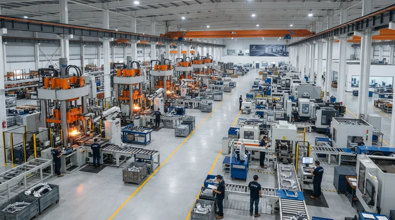 Jucheng advanced manufacturing facility floor