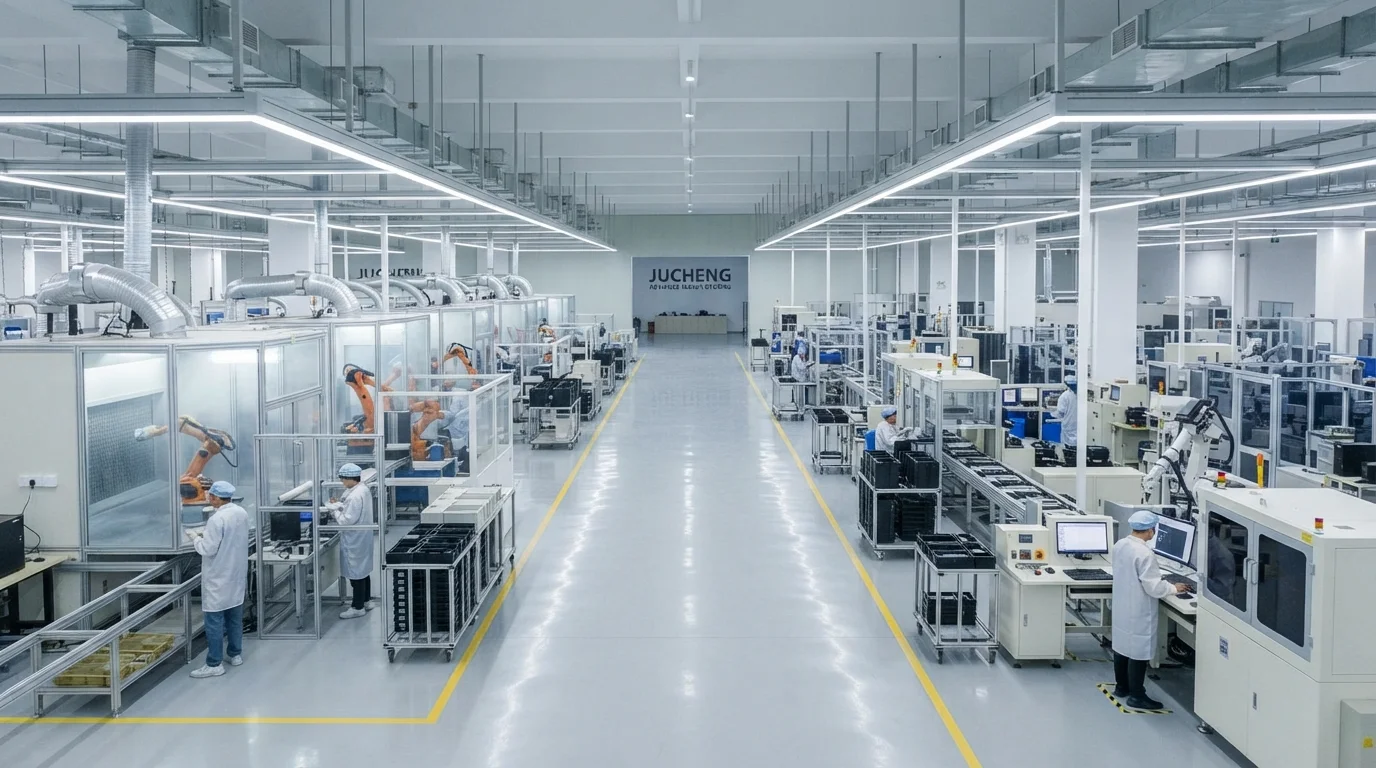 Jucheng advanced manufacturing facility floor