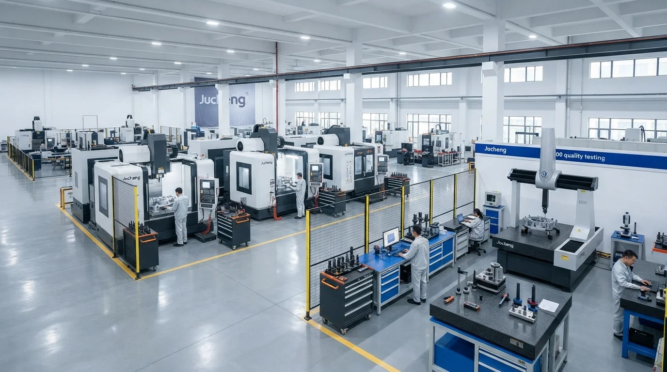 Jucheng audited AS9100 facility floor