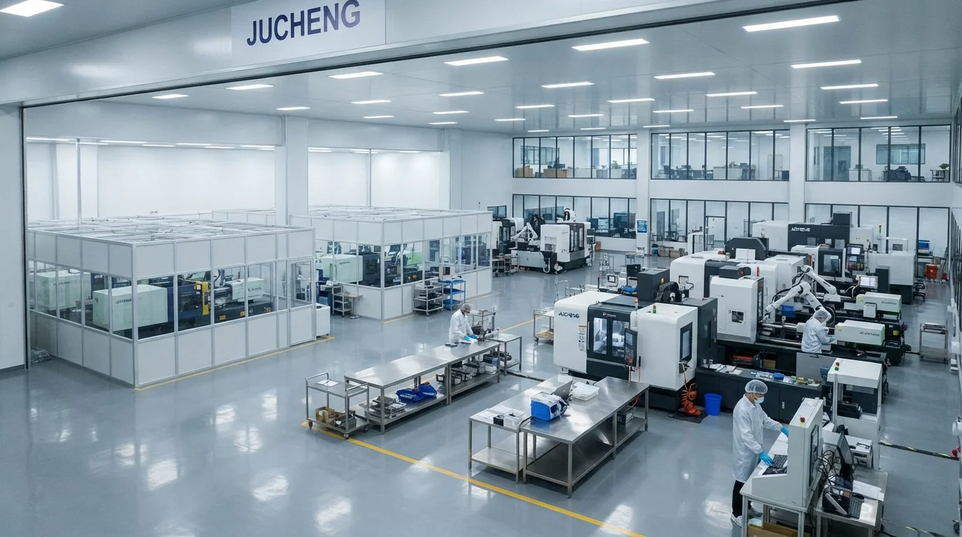 Jucheng audited cleanroom manufacturing floor