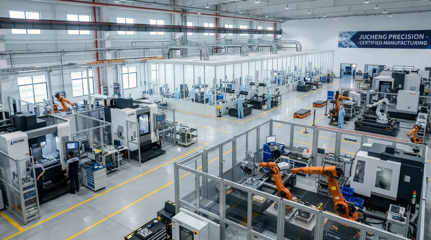 Jucheng certified robotics manufacturing facility