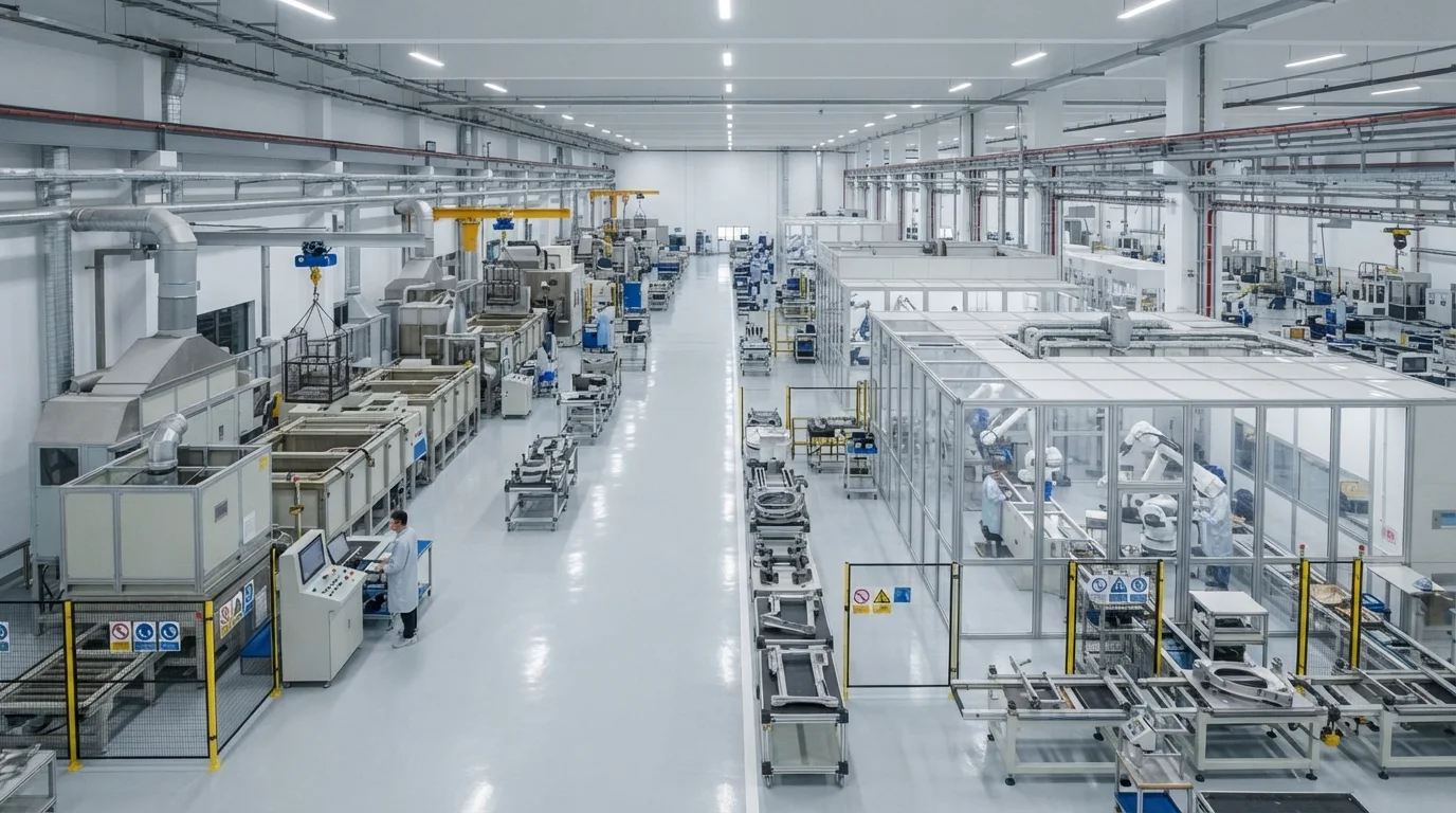 Jucheng chemical processing cleanroom floor