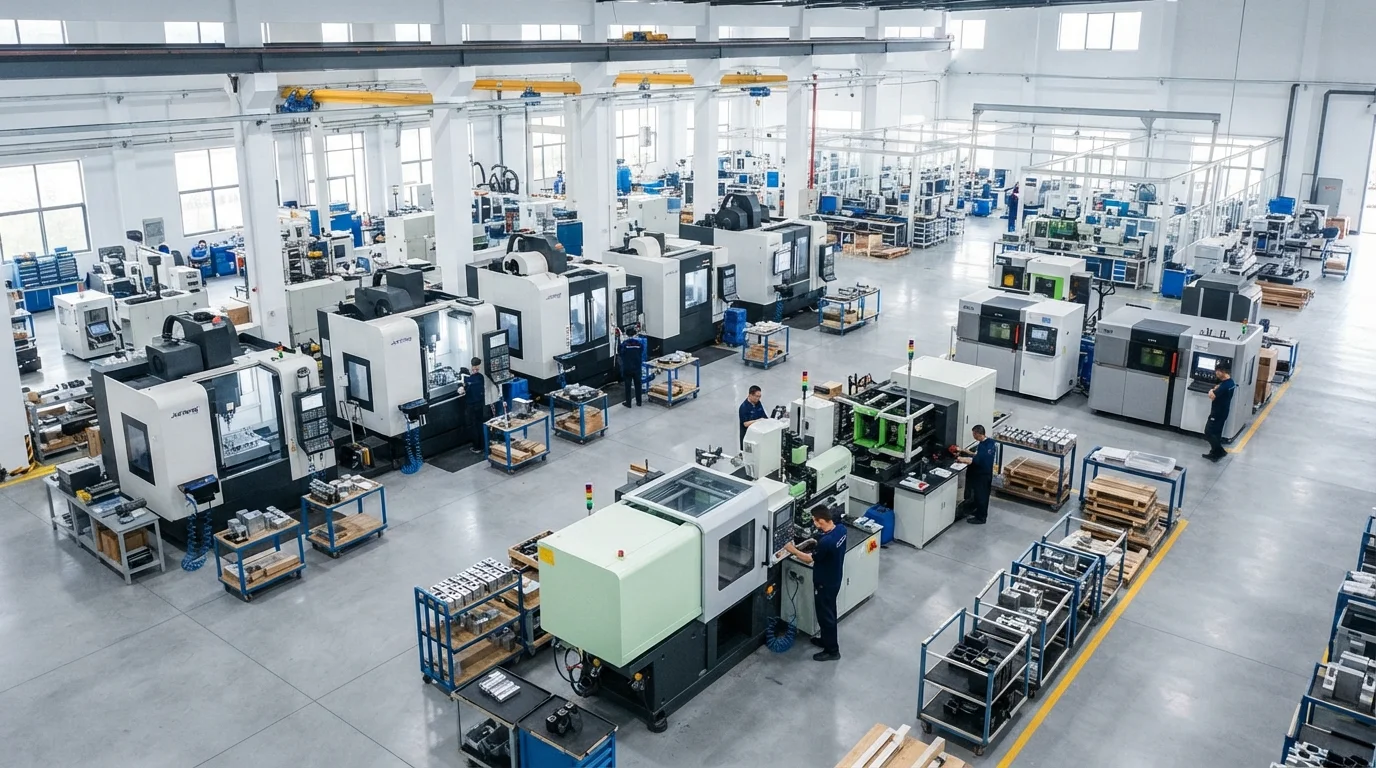 Jucheng multi-process manufacturing floor
