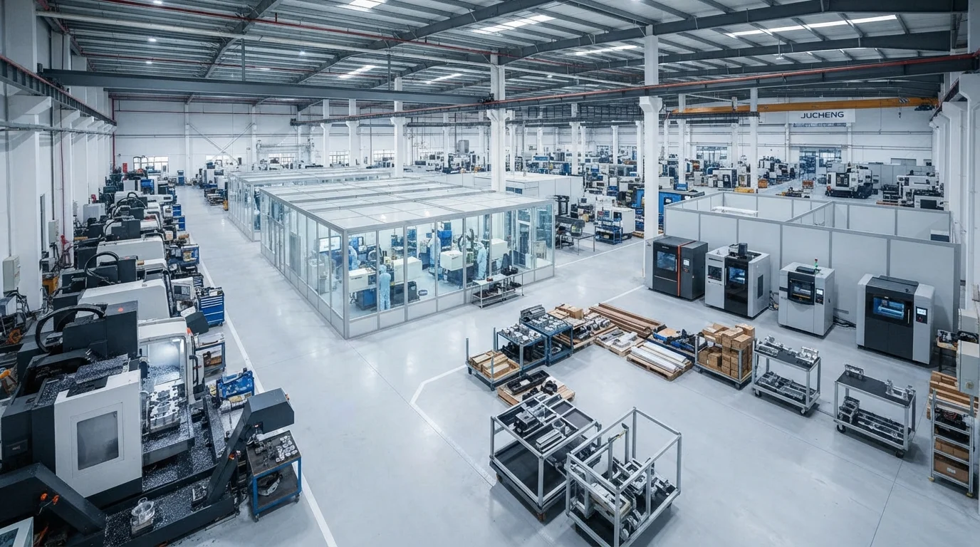Jucheng multi-process manufacturing floor