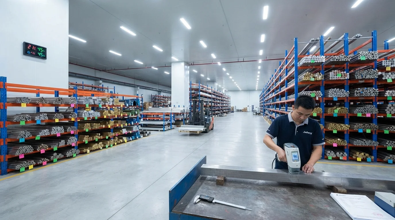 Jucheng raw material warehouse racks