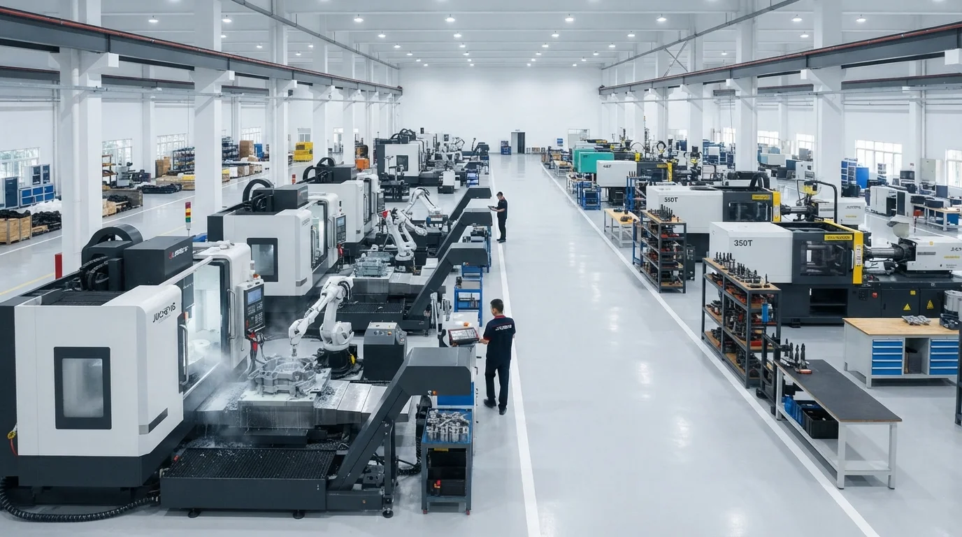Jucheng robotics manufacturing floor