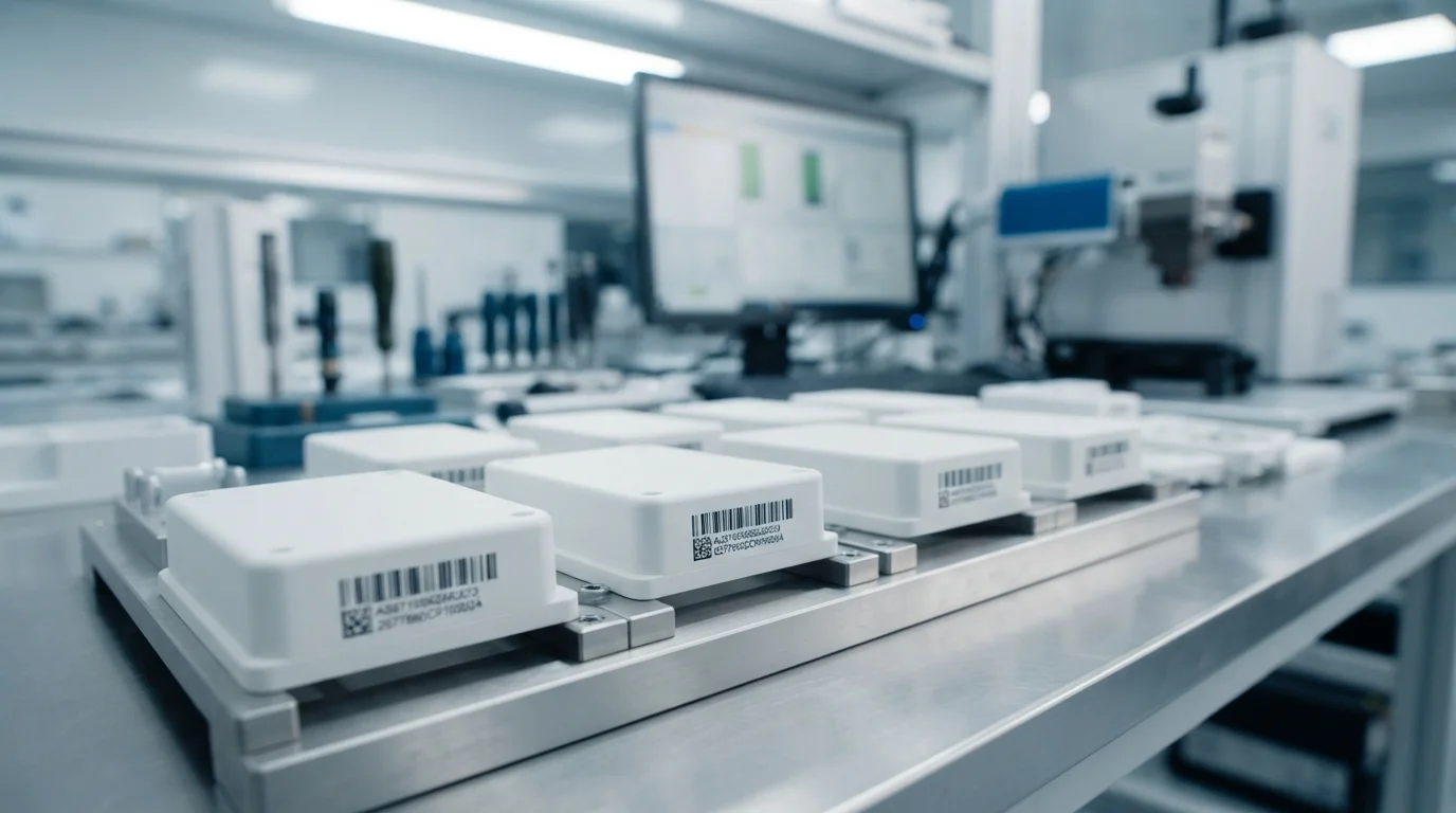 Medical enclosures with UDI serialization