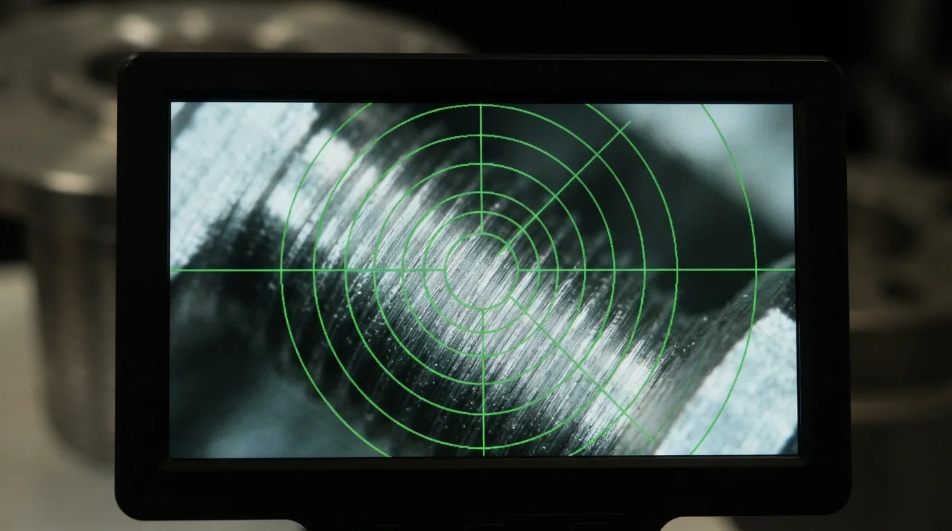 Microscope inspecting gate wear