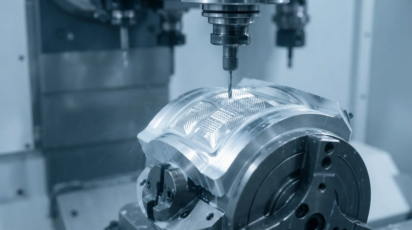 Milling micro-prism optical structures