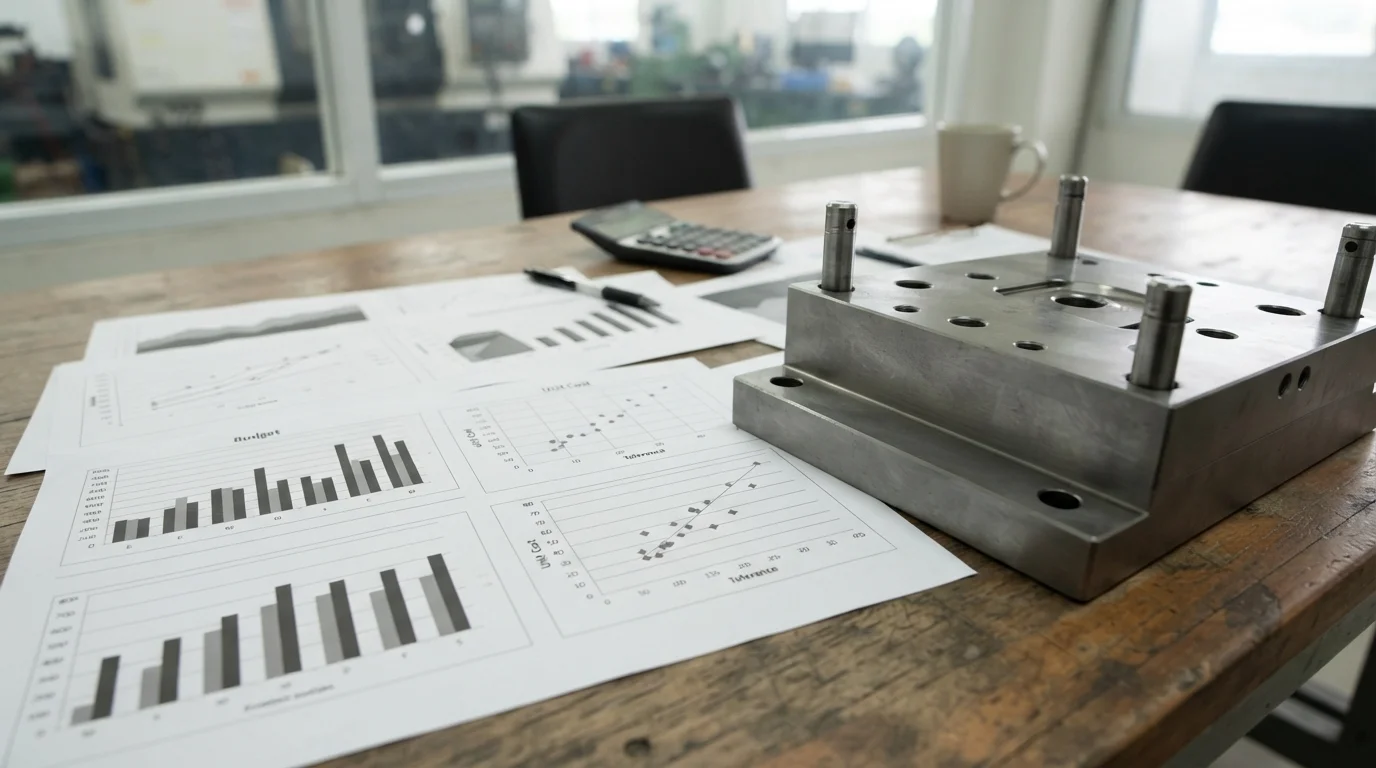 Project economic analysis charts and injection mold base