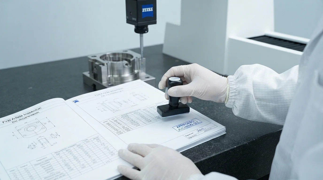 Quality manager stamping FAI documentation