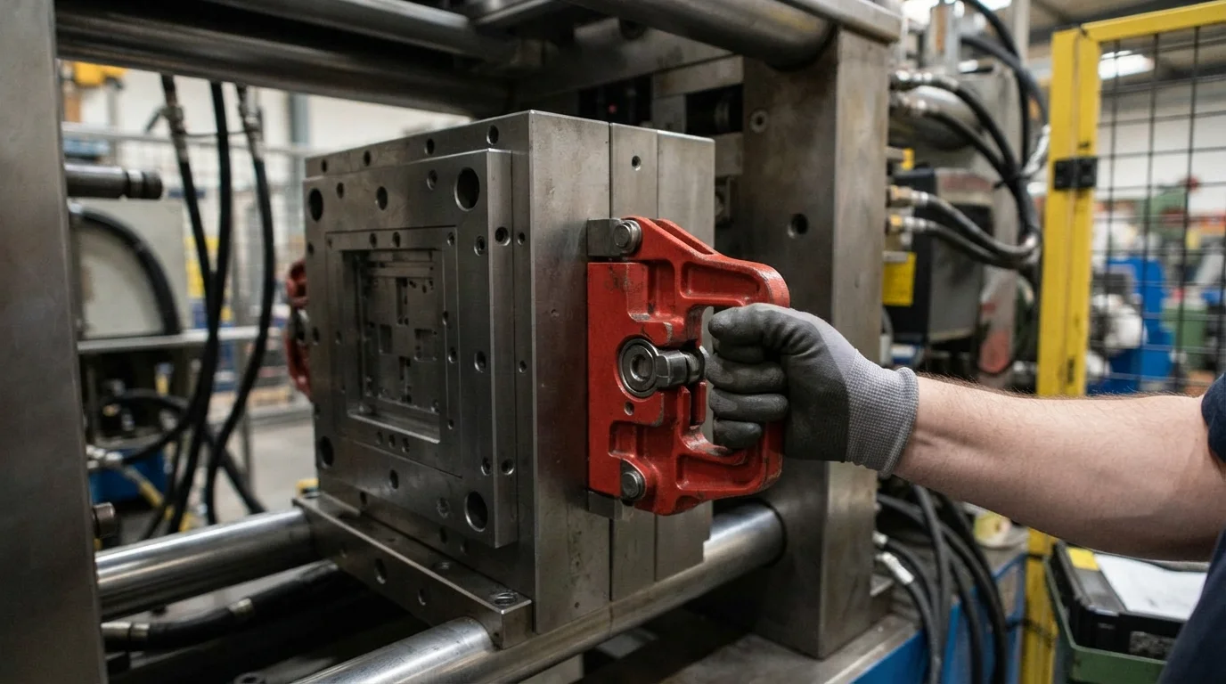 Quick change MUD frame clamp
