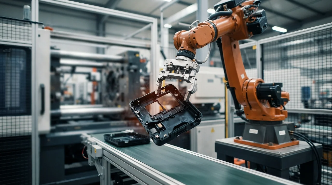 Robotic arm holding part