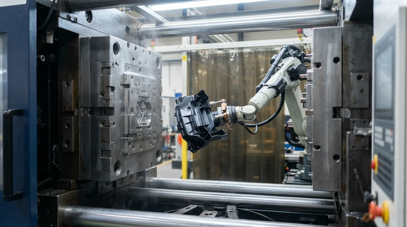 Robotic part extraction during initial T1 sampling
