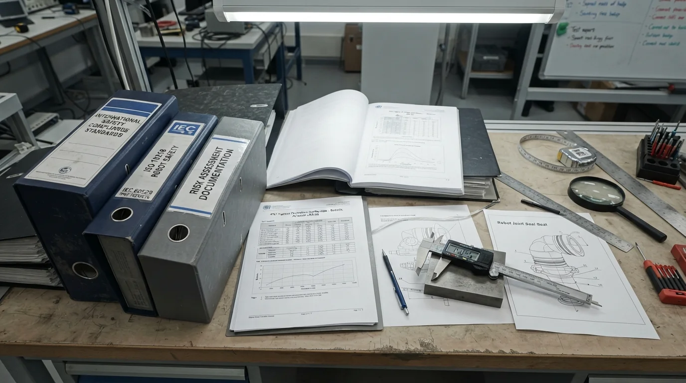 Safety standard binders and calipers