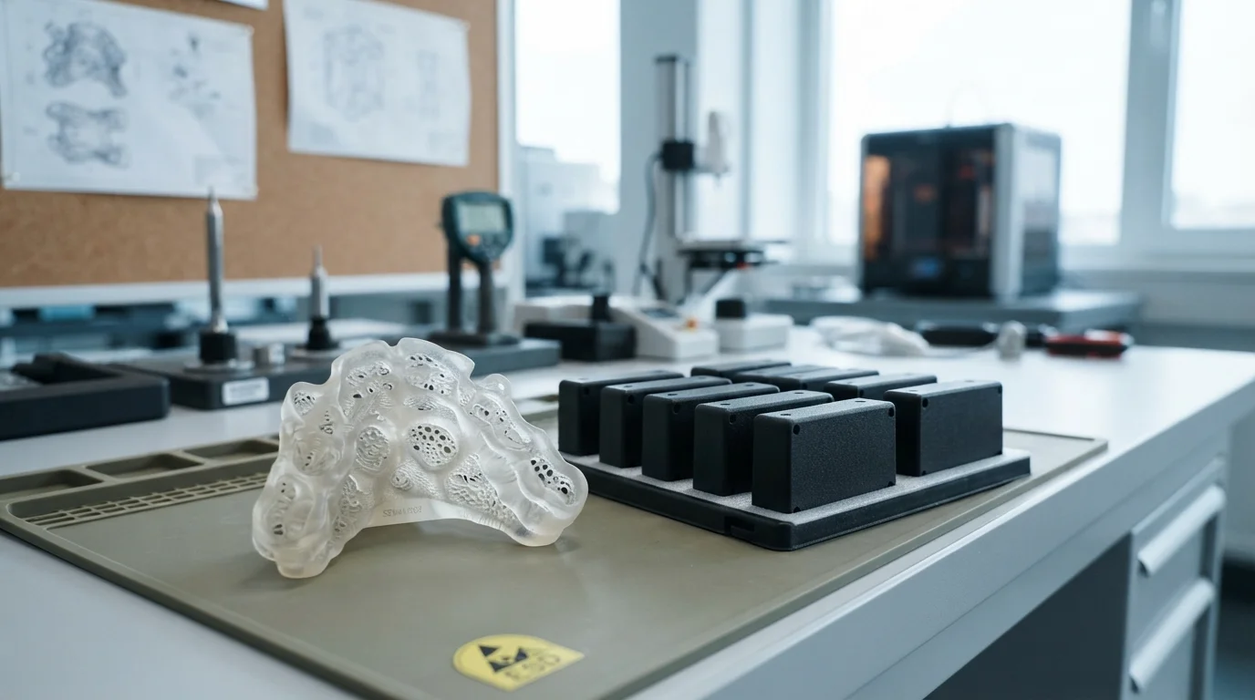 Surgical guide and molded enclosures