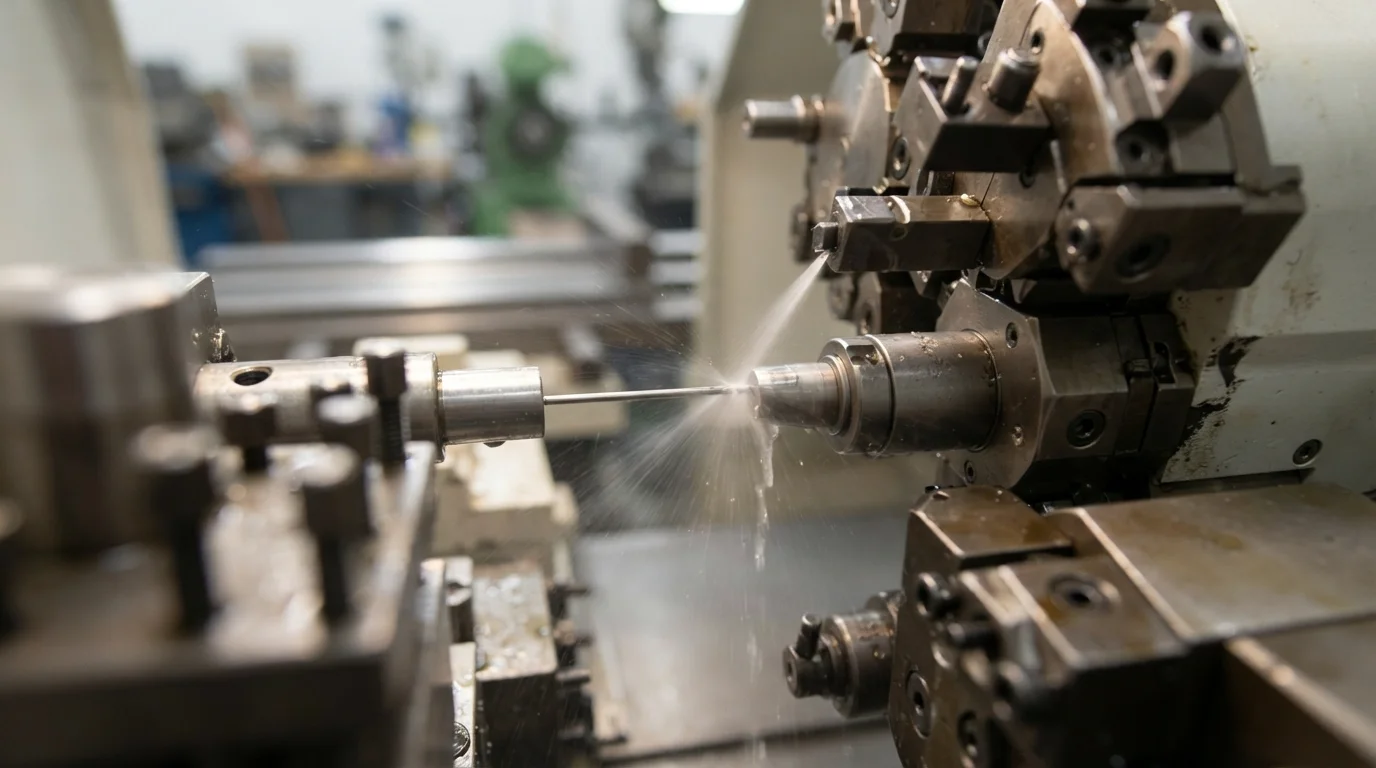 Swiss CNC turning catheter tip