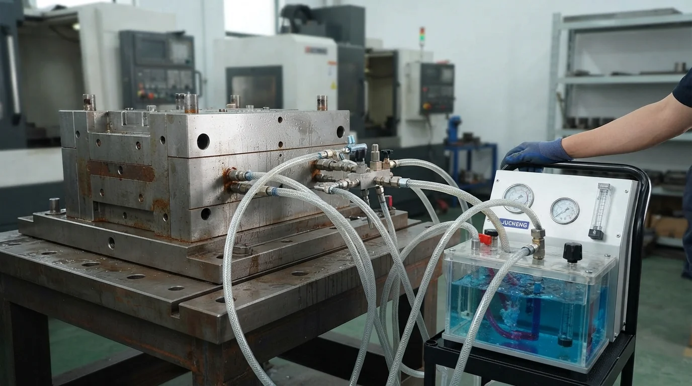 Water flow testing P20 base