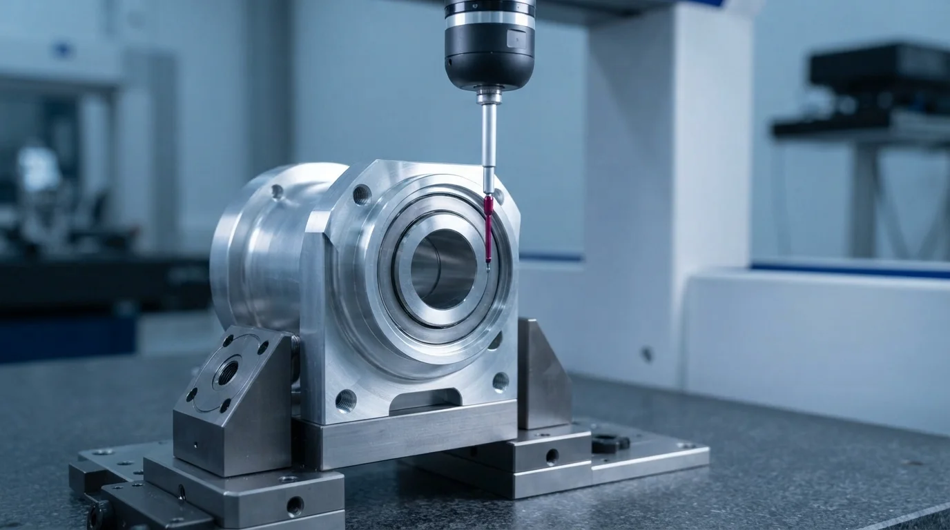 Zeiss probe verifying actuator bore