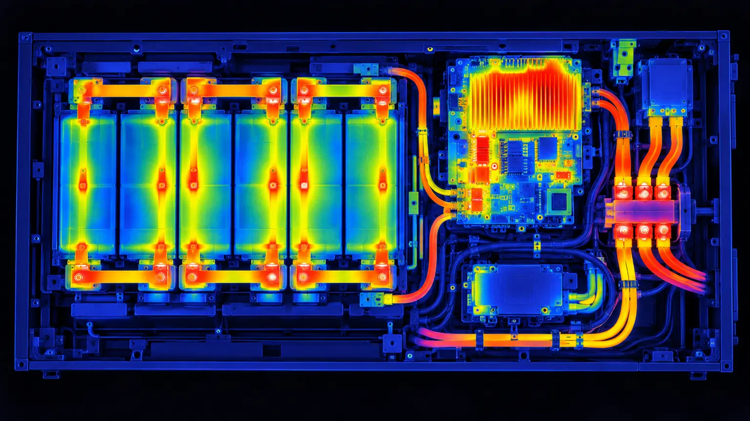 Cabinet heat source map