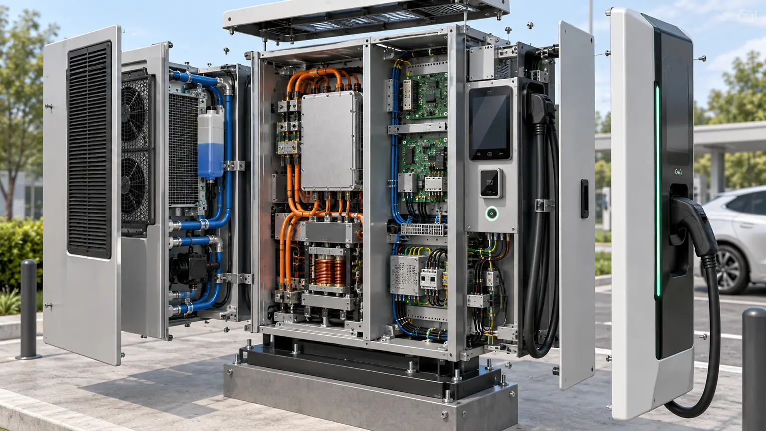 EV charger risk zones