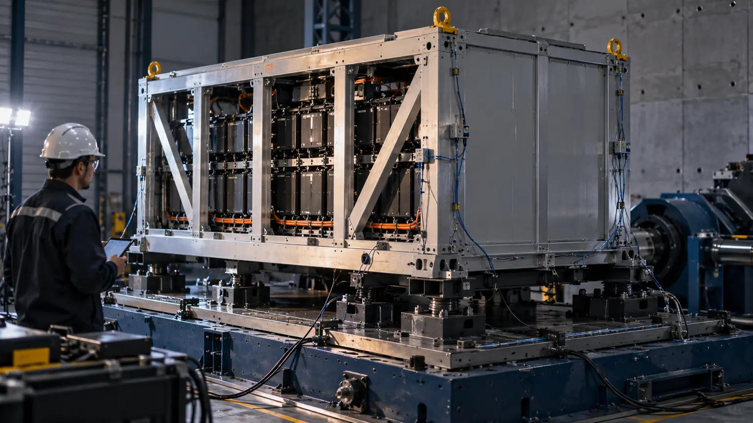 Dynamic enclosure load test