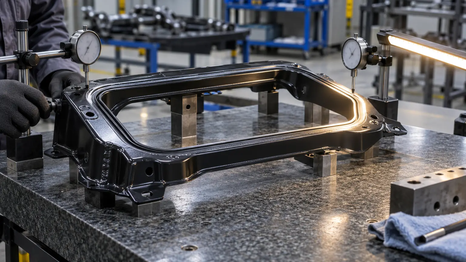 Sealing geometry inspection