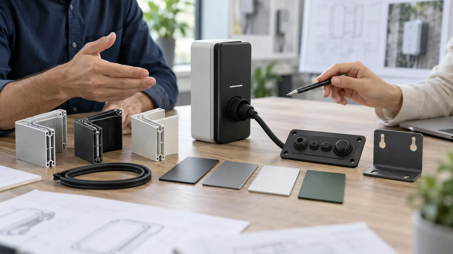 Charger enclosure review kit