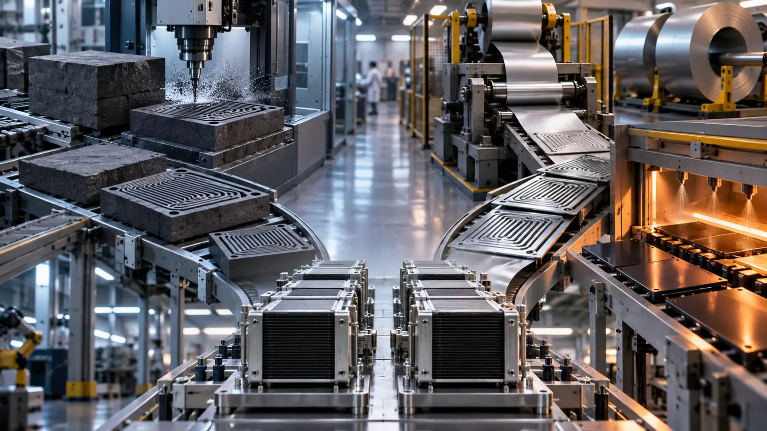 Material driven development path