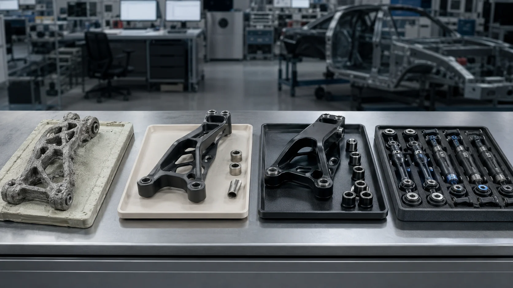 Automotive build stages