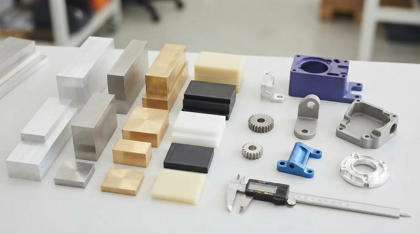 CNC material comparison