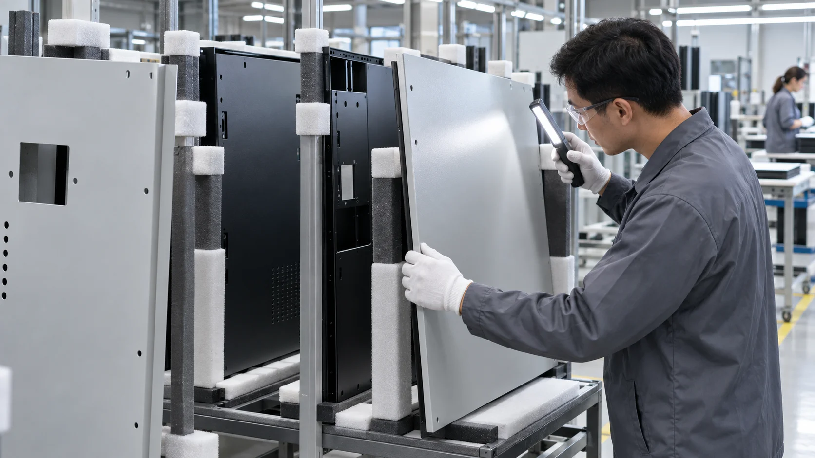 Enclosure finishing inspection