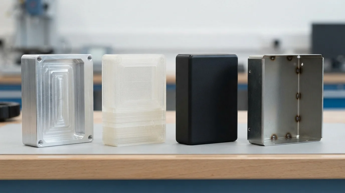 Enclosure process comparison