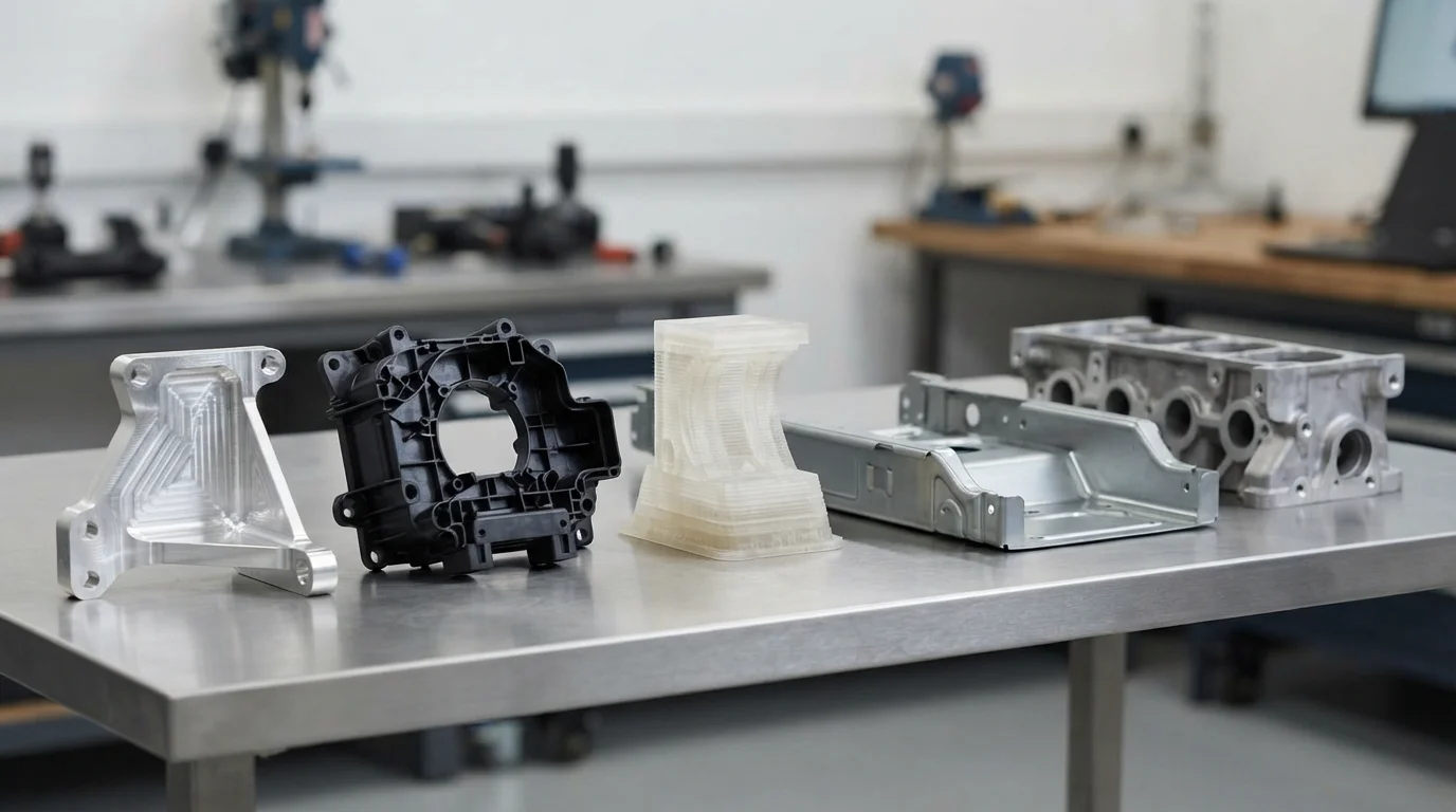 Manufacturing process selection