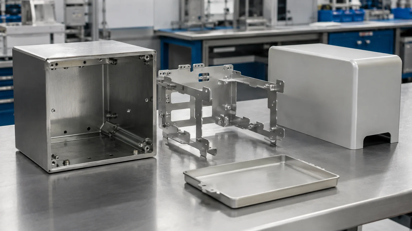Medical enclosure components