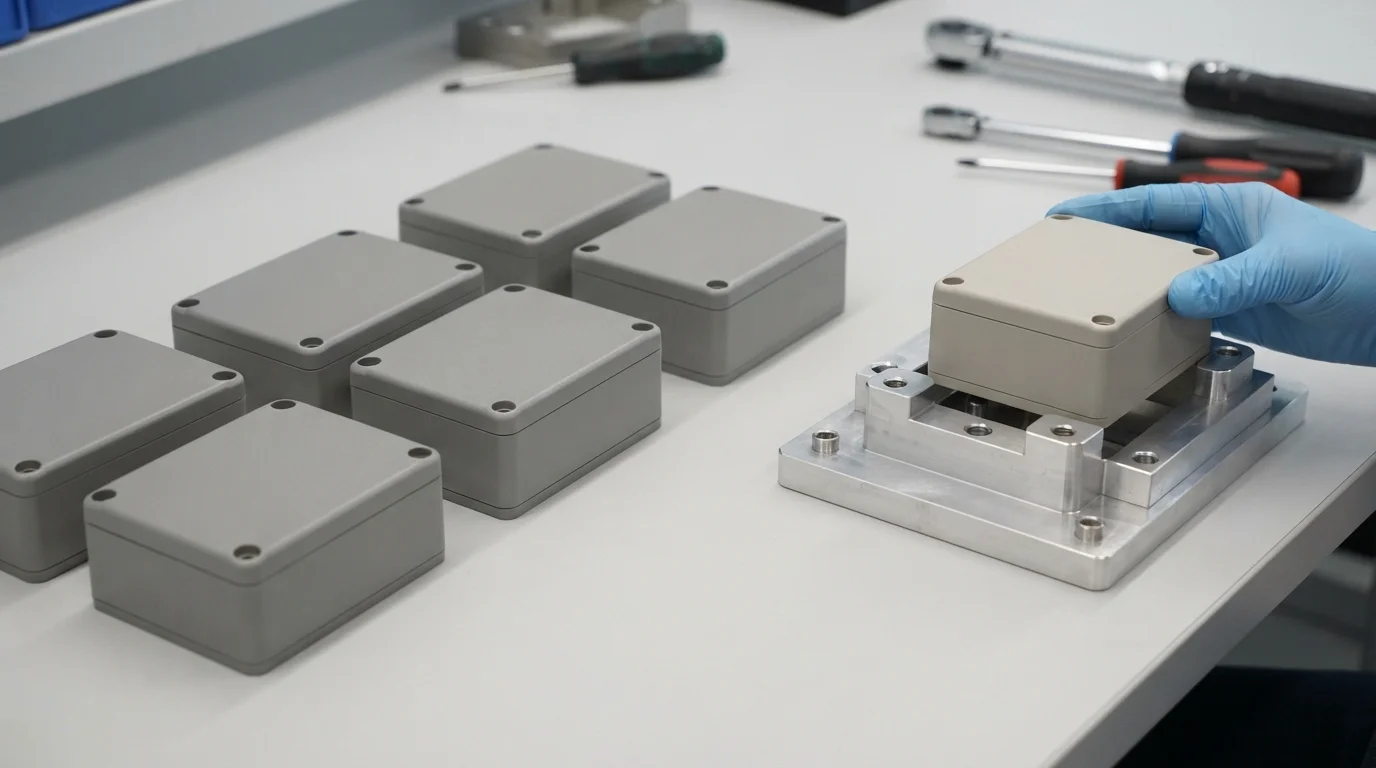 Production enclosure samples