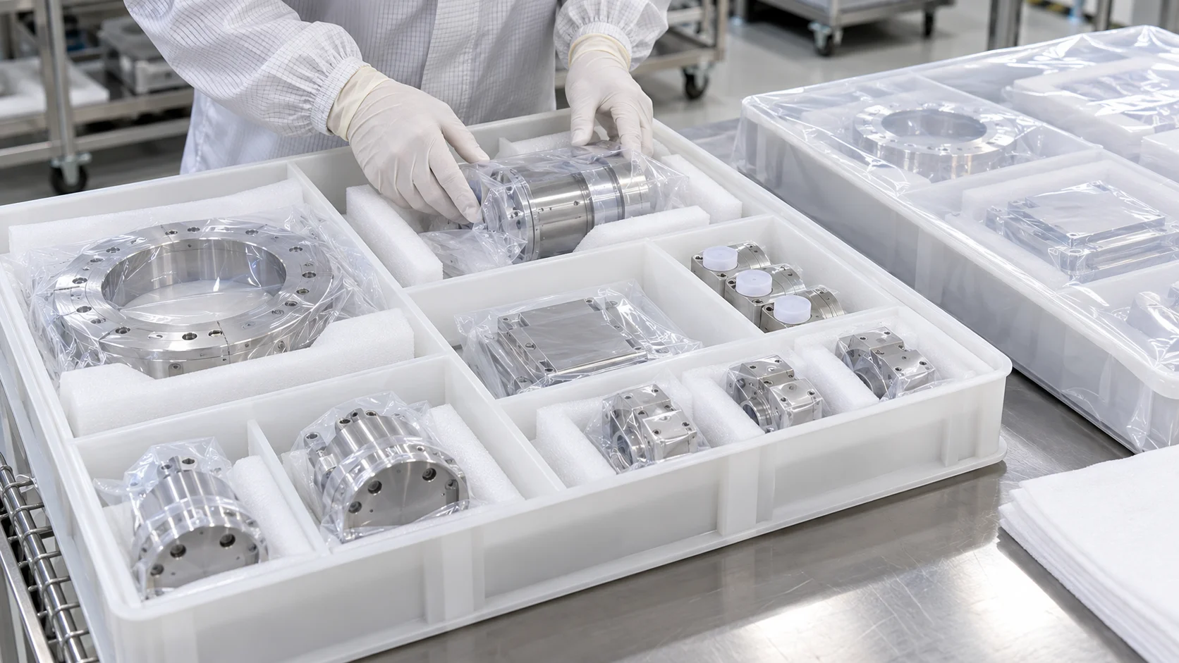 Protected parts packaging