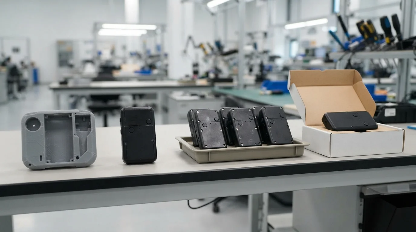 Prototype production stages